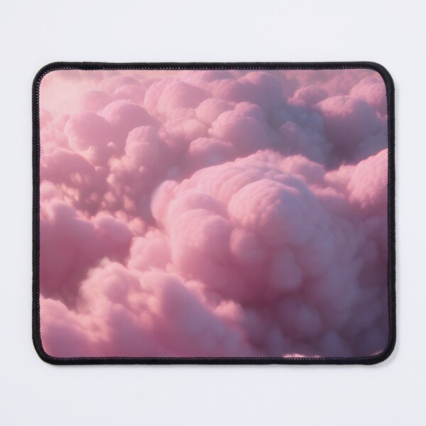 Item preview, Cotton Candy Pink Fairy Floss Aesthetic Clouds designed and sold by wtfbba.