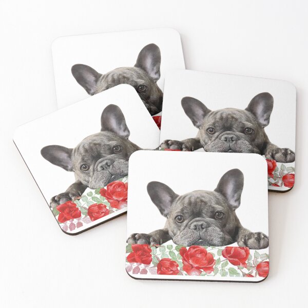 Item preview, BEAUTIFUL TENDER GRAY FRENCH BULGOG DOG designed and sold by Erikasinhag.