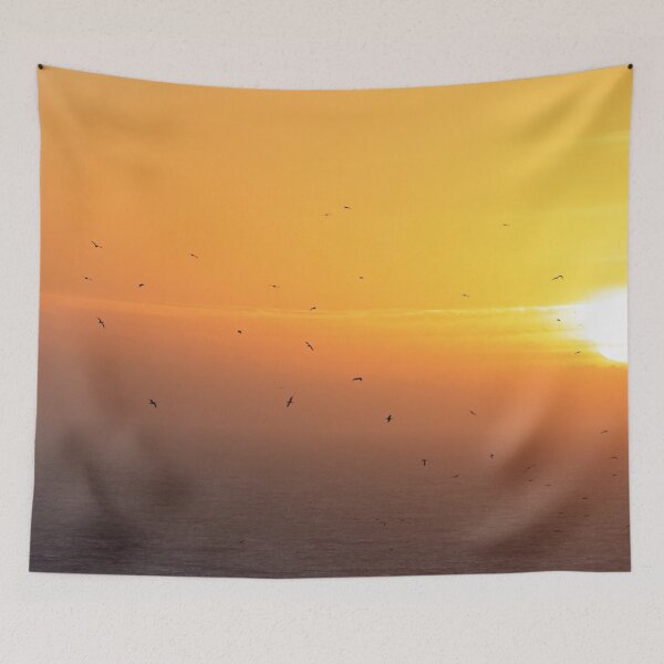 Item preview, Sunset with birds designed and sold by kavohh707.