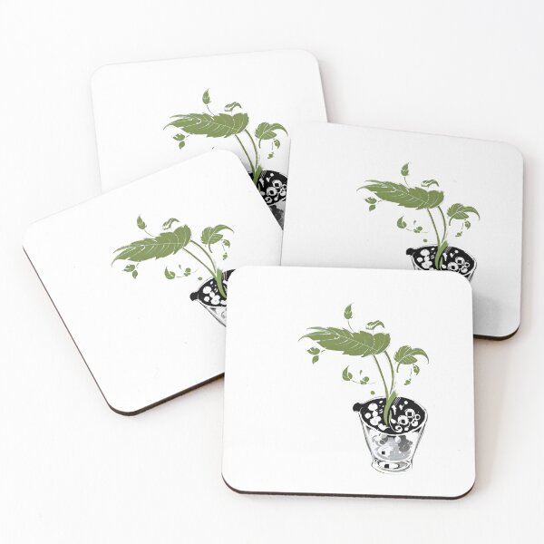 Item preview, Monstera Line Art designed and sold by AroidIsland.