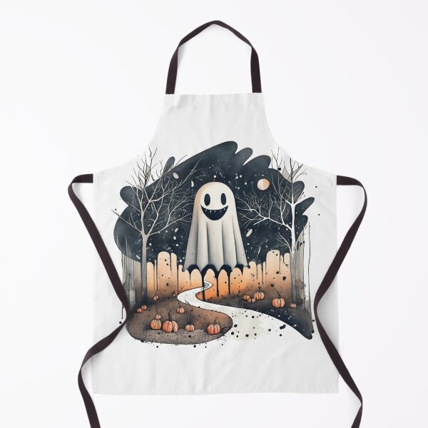 Item preview, Cute Ghost T-Shirt and gifts: Mischievous Grin and Eerie Light designed and sold by damiang.
