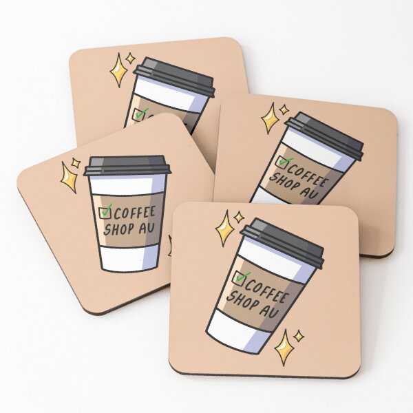Item preview, coffee shop au designed and sold by gummieturtle.