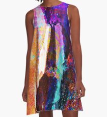 ABSTRACT NATURE // NEW ZEALAND A-Line Dress