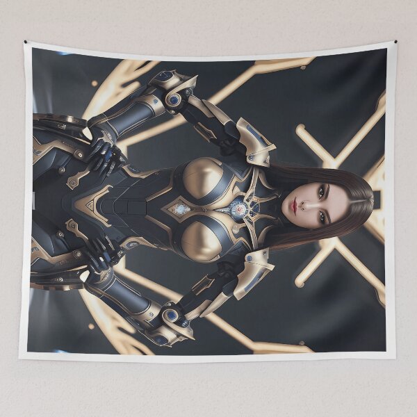 Item preview, Mech Woman Robot Arena Warrior designed and sold by Laereht.