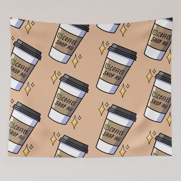 Item preview, coffee shop au designed and sold by gummieturtle.