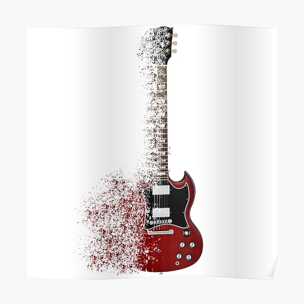 gibson sg poster