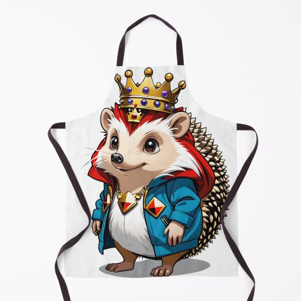 Item preview, King Hedgehog designed and sold by CraftyUniverse.