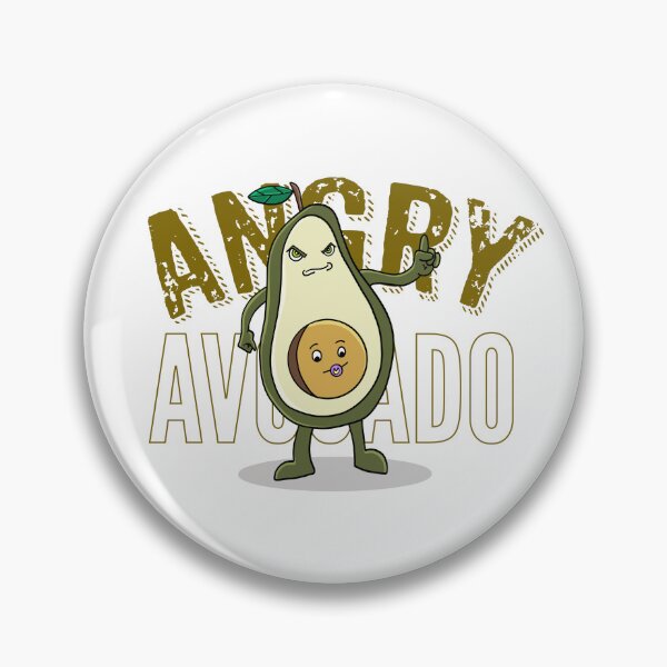 Item preview, Angry Avocado designed and sold by artcre8ta.