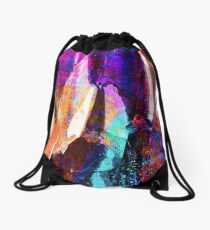 ABSTRACT NATURE // NEW ZEALAND Drawstring Bag