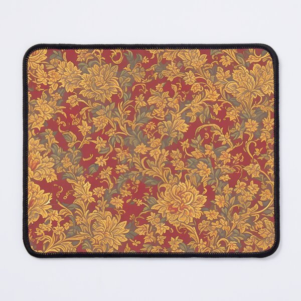 Item preview, Medieval Gold and Red Foliage designed and sold by ALesterDesign.