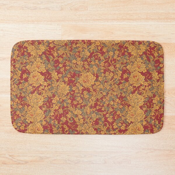 Item preview, Medieval Gold and Red Foliage designed and sold by ALesterDesign.
