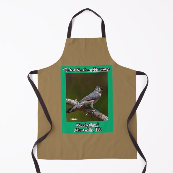 Item preview, For The Bird Lover In You: Tufted (Northern) Titmouse, Woody Pond, Huntsville, Texas. designed and sold by MoreEZUSA-Here.