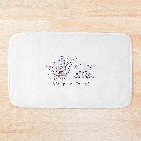 Item preview, Cat Nip vs Cat Nap designed and sold by Kendra Malcolm.