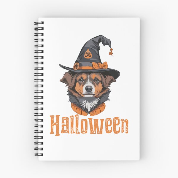 Item preview, Halloween Dog Celebrating Halloween Wearing a Hat  designed and sold by Latmassology.