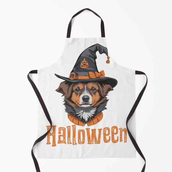 Item preview, Halloween Dog Celebrating Halloween Wearing a Hat designed and sold by Latmassology.
