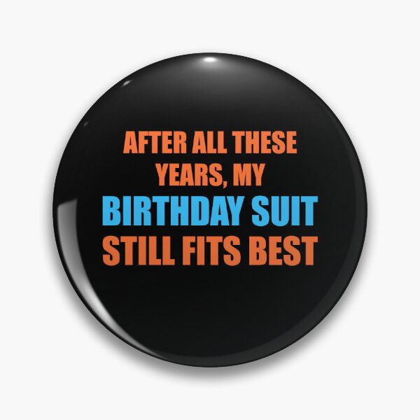Item preview, Birthday Suit (Orange) designed and sold by FootprintDesign.