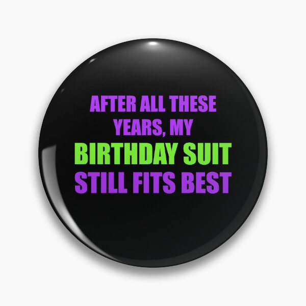 Item preview, Birthday Suit (Purple) designed and sold by FootprintDesign.
