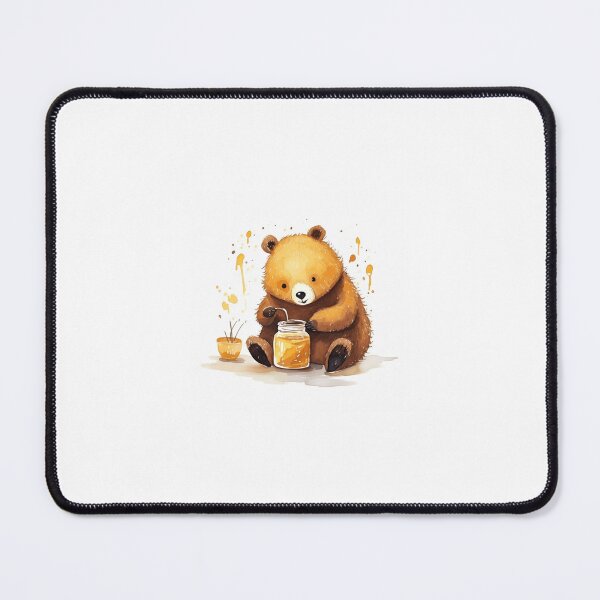 Item preview, Bear Eating Honey designed and sold by SowCow.