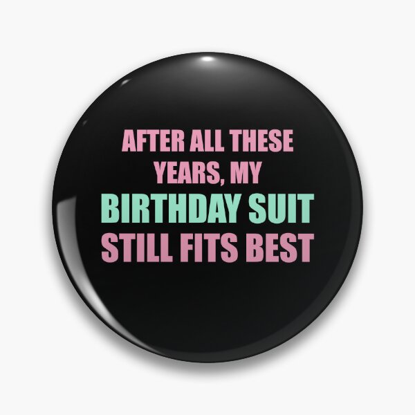 Item preview, Birthday Suit (Pink) designed and sold by FootprintDesign.