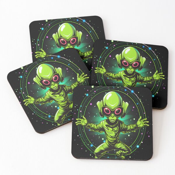 Item preview, Meditating Alien** - A Digital Illustration of an Extraterrestrial Being designed and sold by alaa-mously.