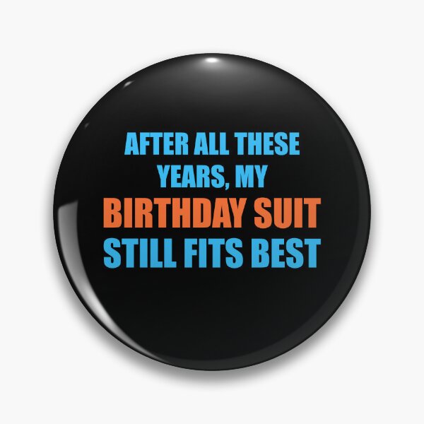 Item preview, Birthday Suit (Blue) designed and sold by FootprintDesign.
