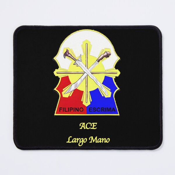 Item preview, Escrima Crest with ACE - Largo Mano Caption designed and sold by Dojo-Art.