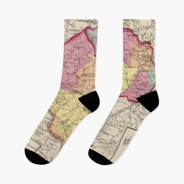 Item preview, Vintage Map of Montgomery and Howard County MD (1873) designed and sold by BravuraMedia.