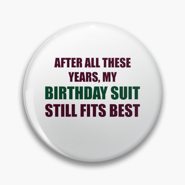 Item preview, Birthday Suit (Maroon) designed and sold by FootprintDesign.