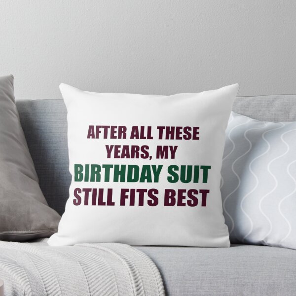 Item preview, Birthday Suit (Maroon) designed and sold by FootprintDesign.