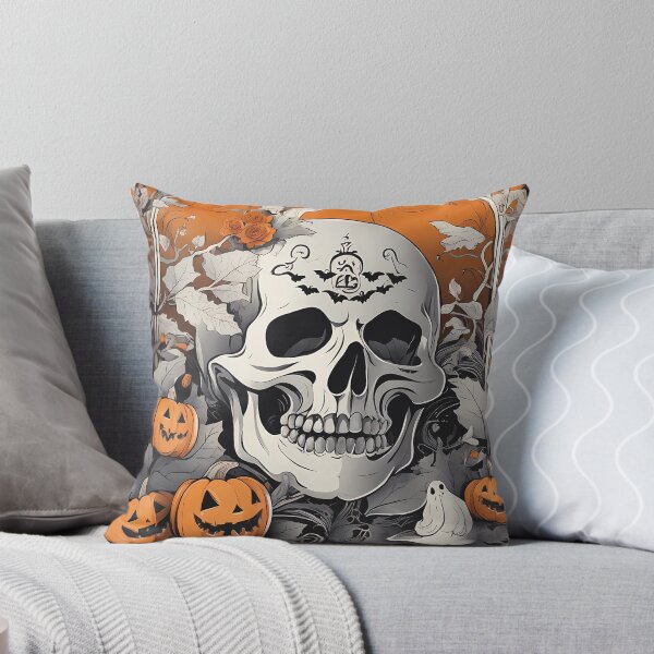 Item preview,  Autumn Whispers: Halloween Skull Riddle designed and sold by Noorkin.