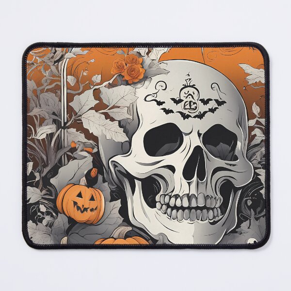 Item preview, Autumn Whispers: Halloween Skull Riddle designed and sold by Noorkin.