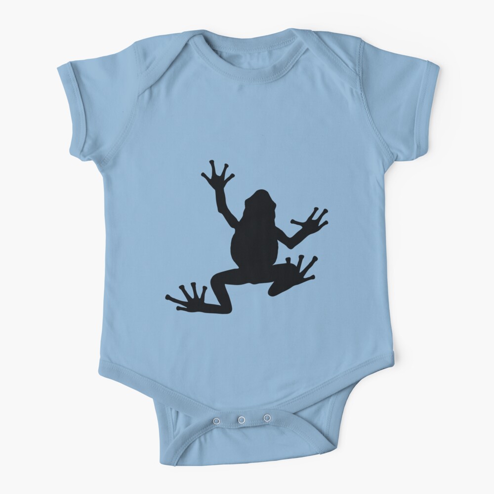 Frog Outline Baby One-Piece for Sale by Reethes