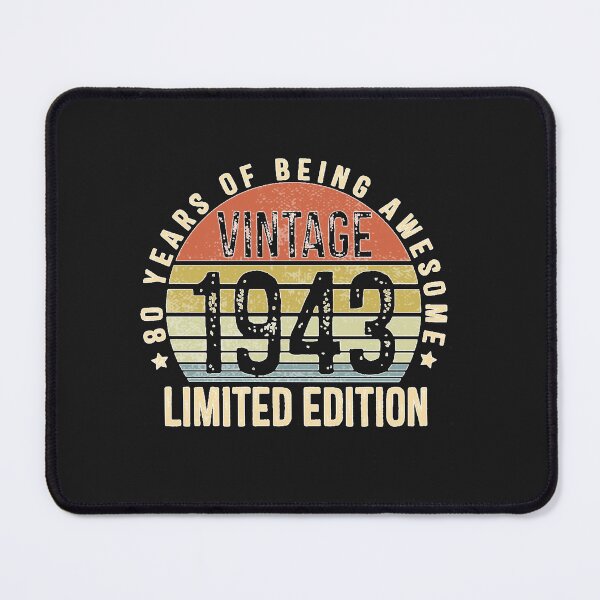 Item preview, 80 Years Of Being Awesome Vintage 1943 Limited Edition designed and sold by LelianaaDrumm.