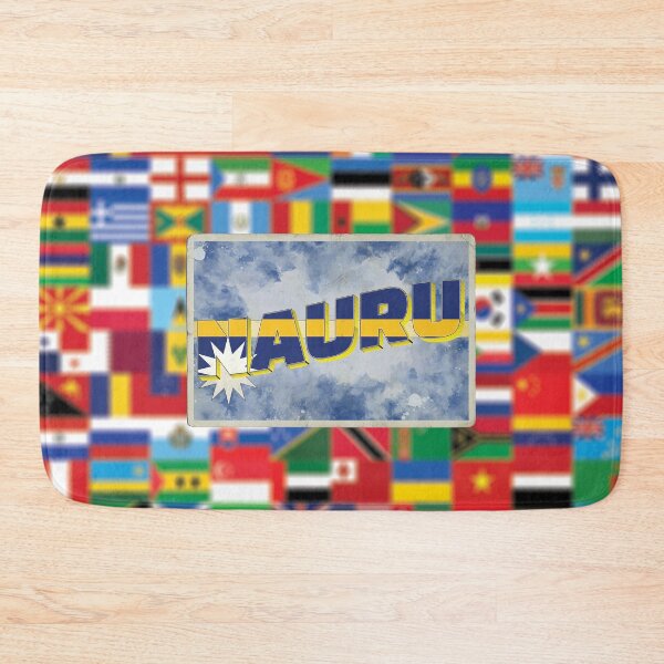 Item preview, Nauru Vintage style retro souvenir designed and sold by DeveloperProp0.