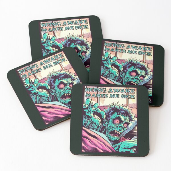 Item preview, Being Awake Makes Me Sick designed and sold by cloudland.