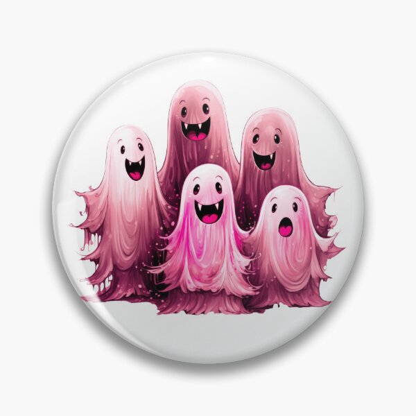 Item preview, Pink ghosts designed and sold by HistHero.