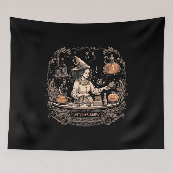 Item preview, Witches Brew Coffee Shop designed and sold by Digitalio.
