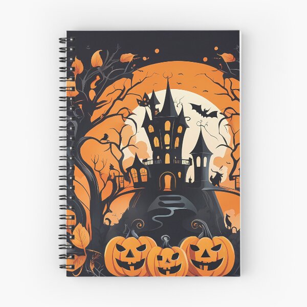 Item preview, Autumn Whispers: Halloween Spooky Castle designed and sold by Noorkin.