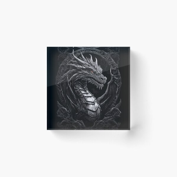 Item preview, Here They Be Dragons designed and sold by RailtonArt.
