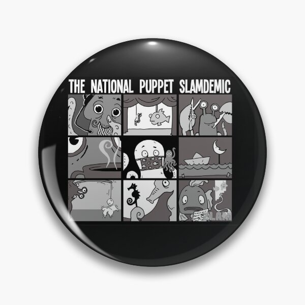 2020 National Puppet Slamdemic Pin