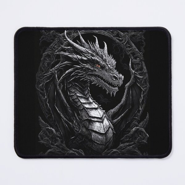 Item preview, Here They Be Dragons designed and sold by RailtonArt.