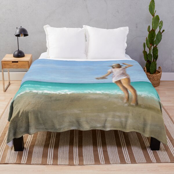Item preview, The GIrl On The Beach designed and sold by TheArtCave.