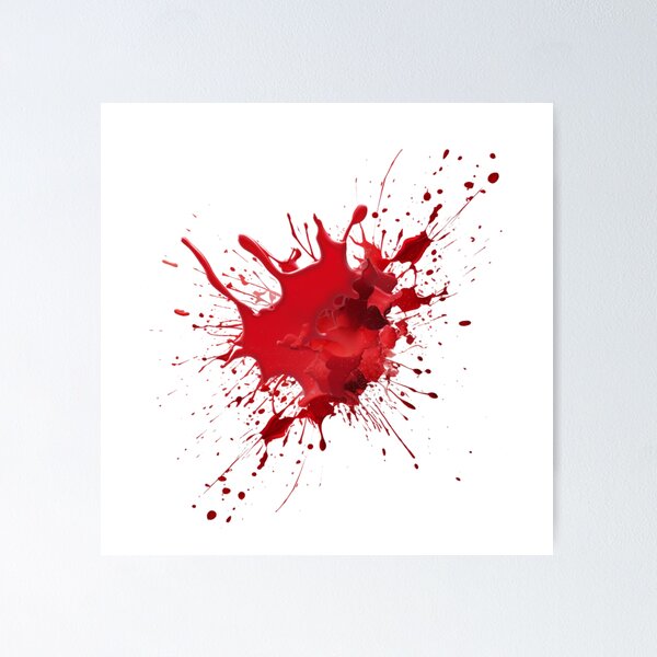 Item preview, Blood Splatter Pattern Design designed and sold by Marcin Kowalski.