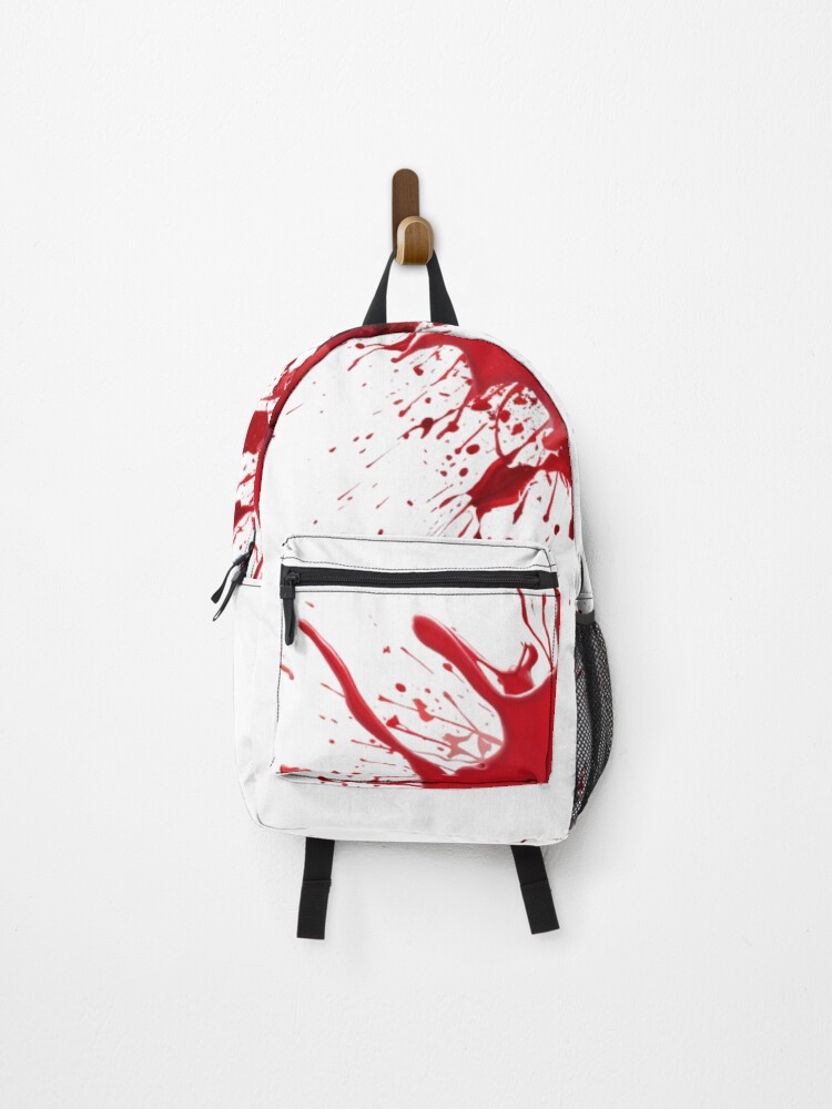 Thumbnail 1 of 3, Backpack, Blood Splatter Pattern Design designed and sold by AccesskoShop.