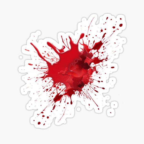 Item preview, Blood Splatter Pattern Design designed and sold by Marcin Kowalski.