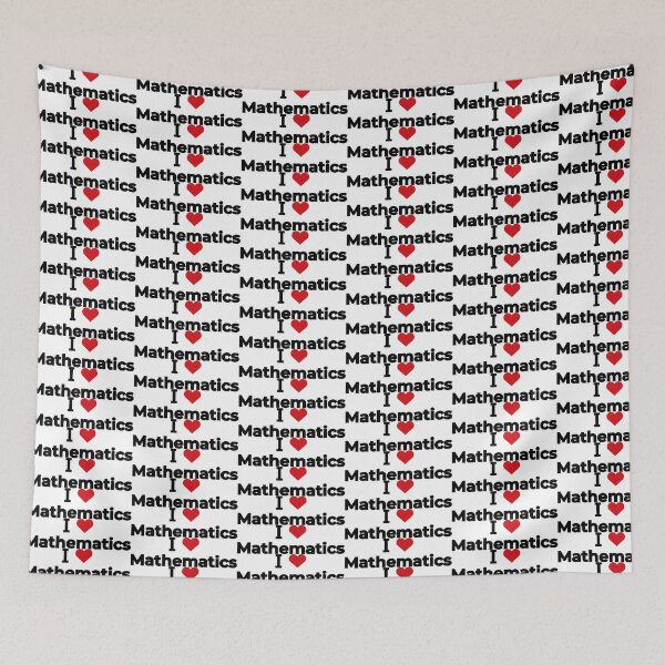 Item preview, I love Mathematics designed and sold by Moyanana.