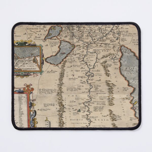 Item preview, Vintage Map of Egypt (1592) designed and sold by BravuraMedia.