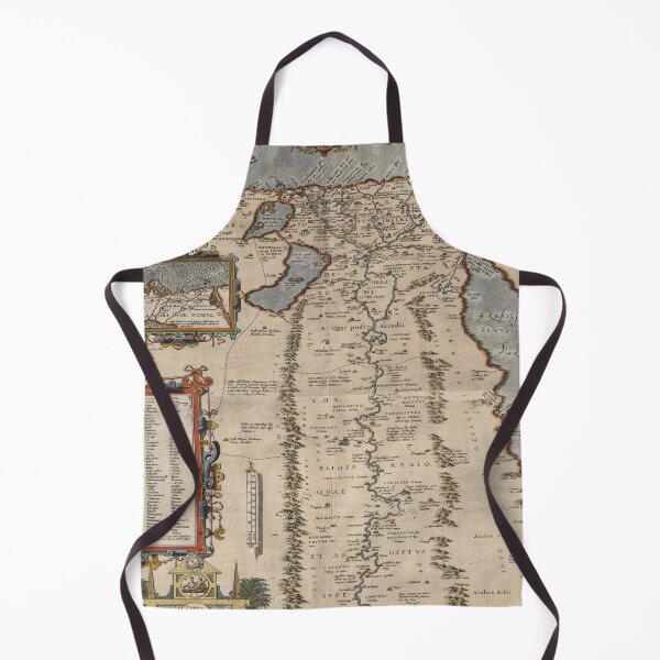 Item preview, Vintage Map of Egypt (1592) designed and sold by BravuraMedia.