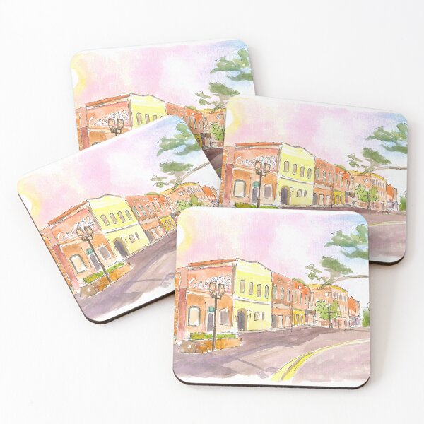 Item preview, Fernandina Historic District on Lovely Amelia Island Florida designed and sold by artshop77.
