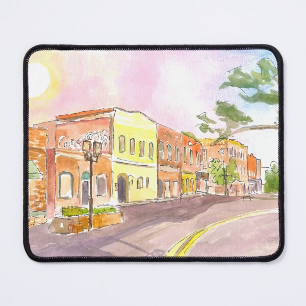 Item preview, Fernandina Historic District on Lovely Amelia Island Florida designed and sold by artshop77.
